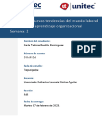 Annotated-Tarea 1 Las Nuevas Tendencias Del Mundo Laboral en Relación Al Aprendizaje Organizacional