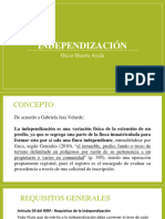 Independización de Predios