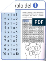 Impresionante Cuaderno de Repaso. Tablas de Multiplicar