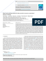 Edge-Based Auditing Method For Data Security in Resource-Constrained