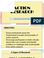 Action Research Orientation - Salutan