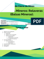 Desastres Mineros