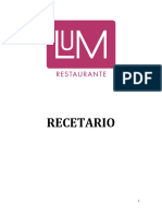 Recetario Lum