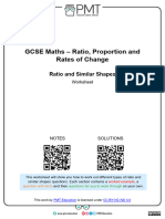 H. Ratio and Similar Shapes