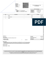 Factura Electrónica de Venta: No. FEP 64163