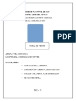 Facultad de Educacion Y Ciencias de La Comunicación: Universidad Nacional de San Antonio Abad Del Cusco