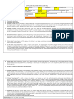 Planificación de La Sesión de Educación Física