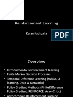 Reinforcement Learning: Karan Kathpalia