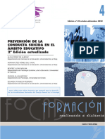 Prevención de La Conducta Suicida en El Ámbito Educativo