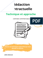 Technique Rédaction Contractuelle