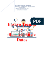 Tecnicas de Recoleccion de Datos - Yamilet Tovar