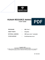 Human Resource Management