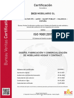 KENDO - Certificados ISO 9001 2015