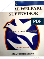 Social Welfare Supervisor Book