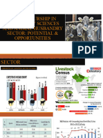 Entrprenurship in Veterinary Sciences and Animal Husbandry Sector