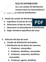 Canales de Distribución