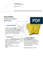 Ficha Tecnica Guantes Vaqueta Reforzado