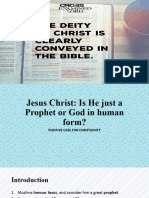 Presentation (Jesus, Not Just A Prophet)