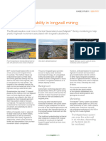 Maptek Sentry Highwall Stability in Longwall Mining Casestudy