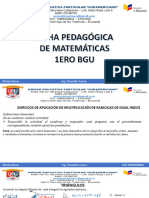 FICHA PEDAGÓGICA DE MATEMÁTICAS 1ERO BGU Enero 2024-1