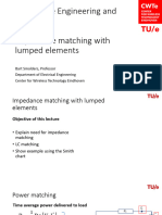 Impedance Matching With Lumped Elements