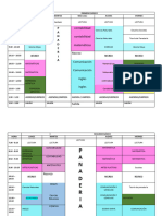 Horario de Clases 2024 1