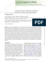 Parental Effects and Climate Change Will Avian Incubation