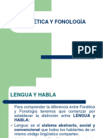 Fonetica y Fonologia