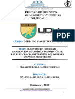 El Estado en Sociedad, Explicación de Como La Disposición de Las Burocracias Determina Los Órdenes en Países Periféricos