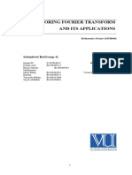 Fourier Transform and It's Applications