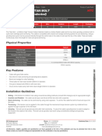 HTC - 28.0mm Titan Bolt Hollow Indented Cable - Data Sheet