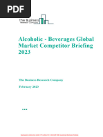 Alcoholic - Beverages Global Market Competitor Briefing 2023