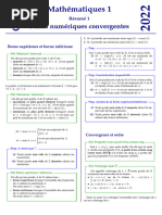 Resume Suites Numeriques MP 2023