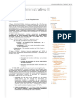 Direito Administrativo II - Resolução de Casos Práticos de Regulamento Administrativo