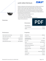 SKF 6209-2RS1TN9 - GJN Specification