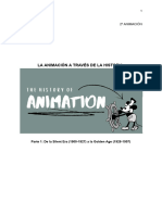 LA ANIMACIÓN A TRAVÉS DE LA HISTORIA Pt.1