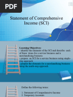 Statement of Comprehensive Income (SCI)