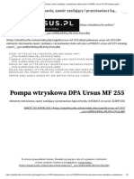 Ursus MF 255 Katalog Polish