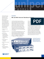 Juniper M5 M10 Datasheet