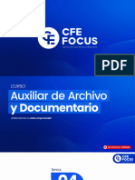 Módulo 04 - Auxiliar de Archivo y Documentario