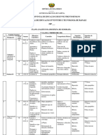 Plano Analitico - Geografia 7a Classe - 2023