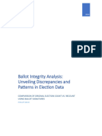 Georgia Ballot Integrity Analysis