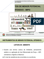 IMPO - Instrumentos de Menor Poder Ofensivo Slide