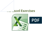 MSExcel Exercises Part 1