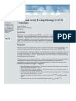 Orthogonal Array Testing