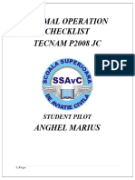 Normal Operation Checklist Handbook Stresnic