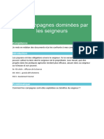 Des Campagnes Dominées Par Des Seigneurs 3