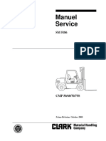 Clark Forklift CMP 50607075S Service Manual