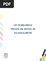 Ley de Seguridad Pivada de AGS