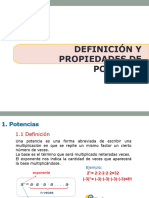 Potencias Ejercicios Primero Bgu